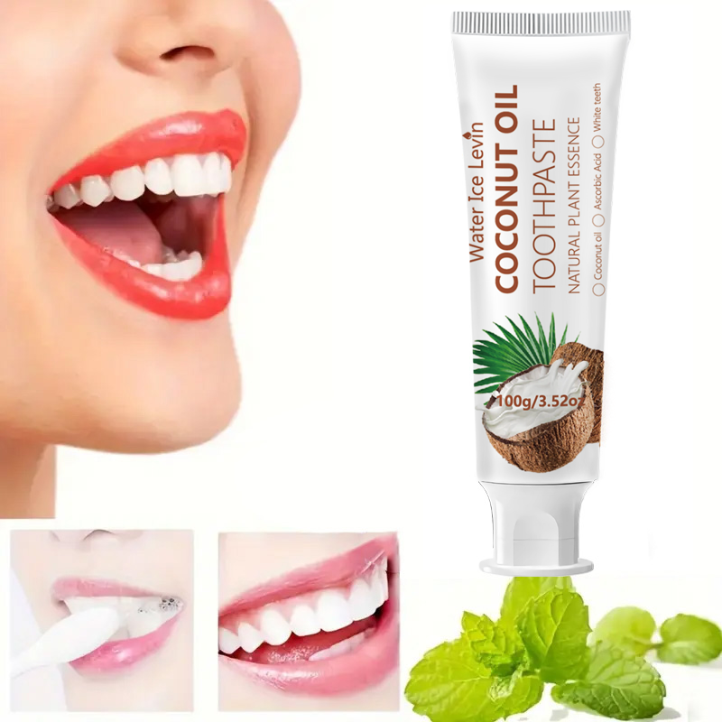 Teeth Whitening Naturally - Hindistan Cevizi Yağı Diş Macunu 100g