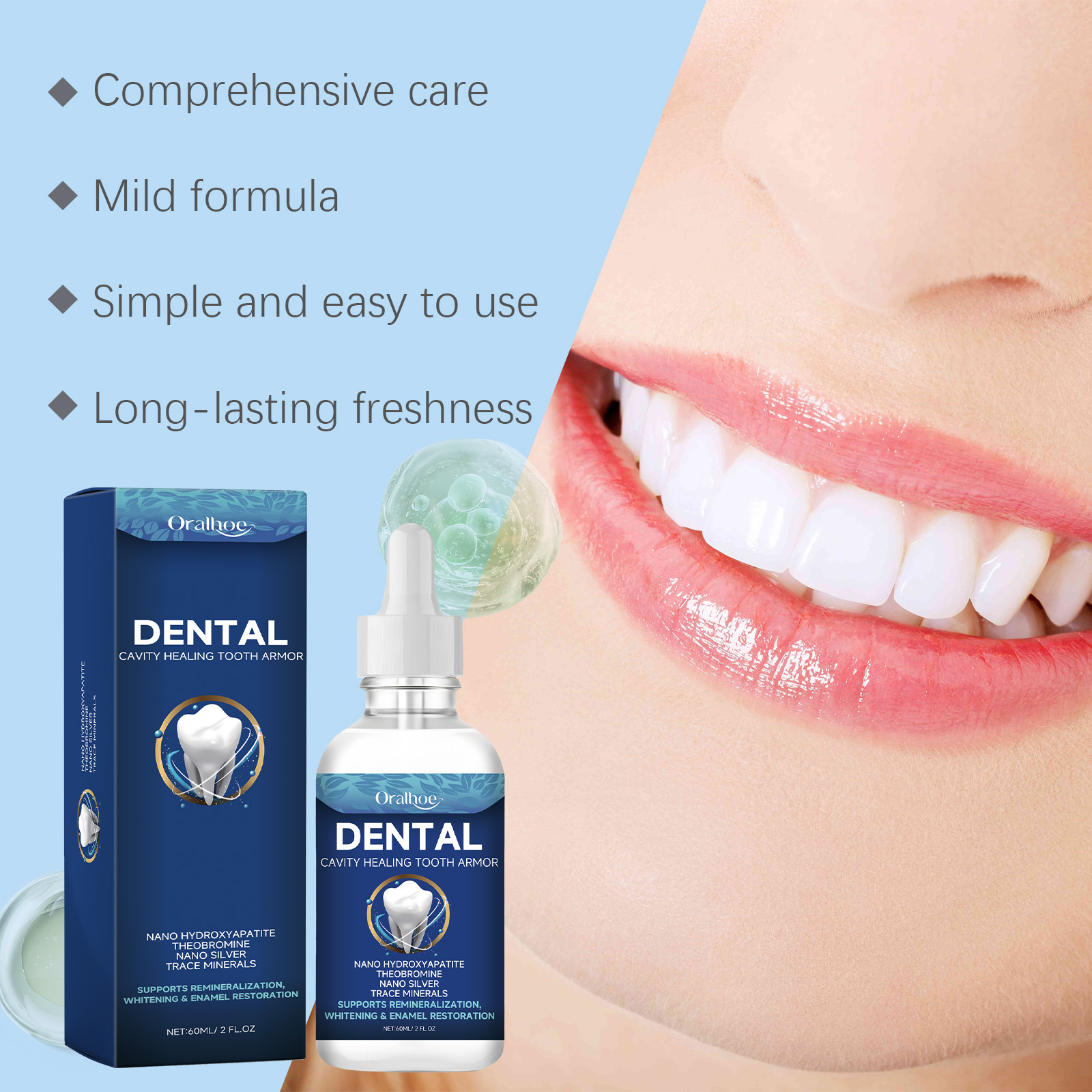 Oralhoe Diş Beyazlatıcı Serum  - Teeth Whitening Naturally incelemesi ve fiyatı