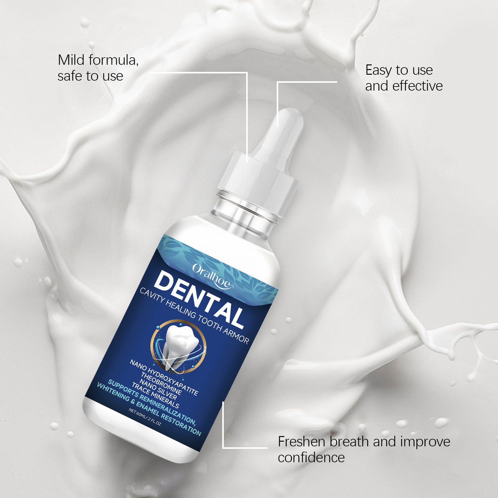 Oralhoe Diş Beyazlatıcı Serum  - Teeth Whitening Naturally incelemesi ve fiyatı