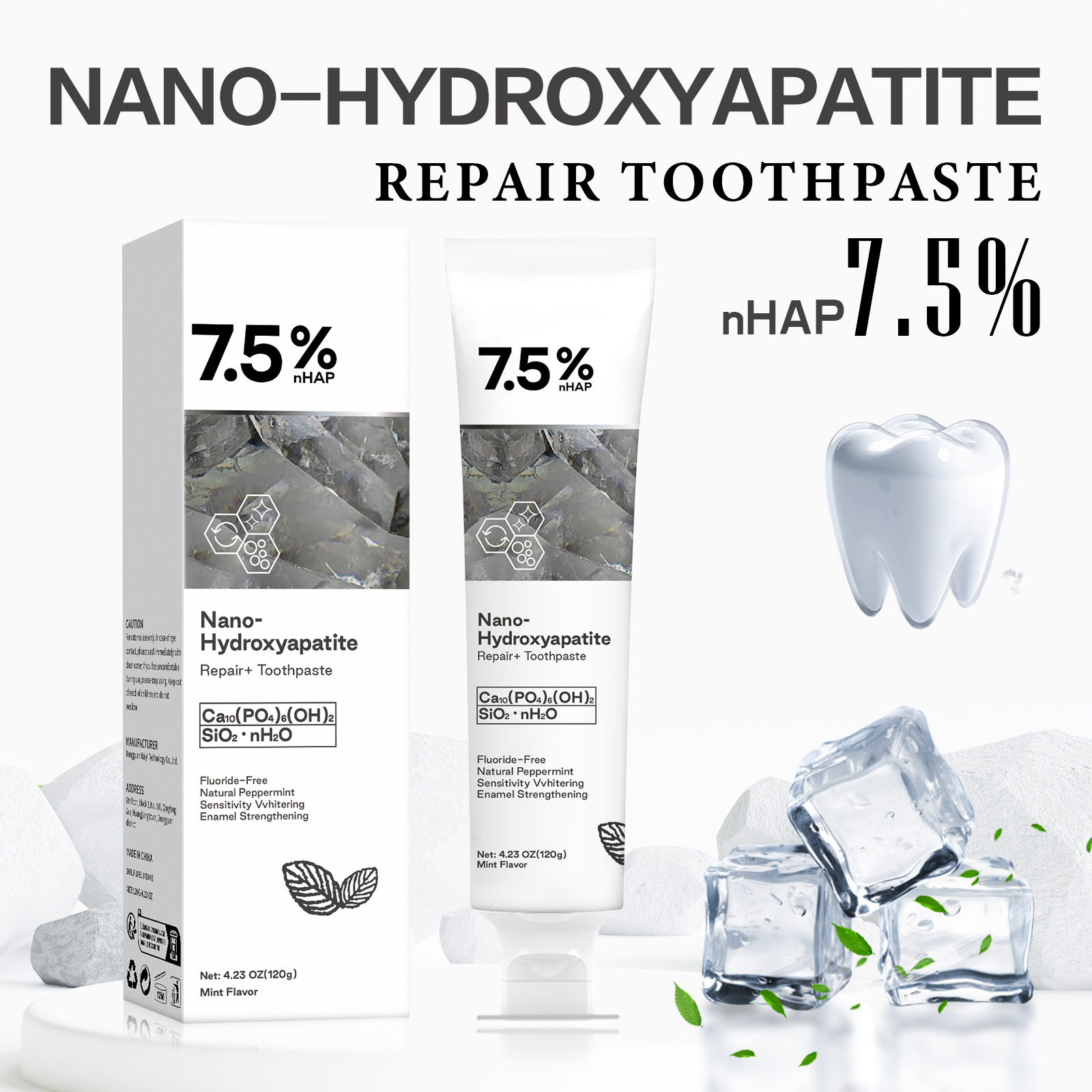 Nano Hidroksiapatit Diş Macunu - Teeth Whitening Gum incelemesi ve fiyatı