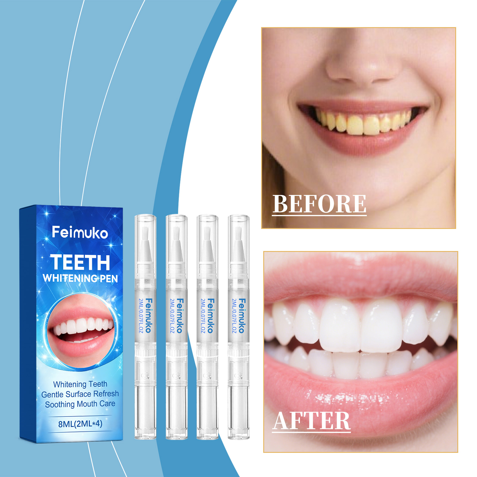 Feimuko 8ml Diş Jeli Kalemi Na - Teeth Whitening Pens incelemesi ve fiyatı