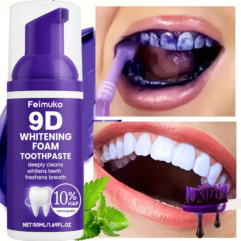 9D Mor Diş Beyazlatıcı Diş Mac - Teeth Whitening Natural incelemesi ve fiyatı