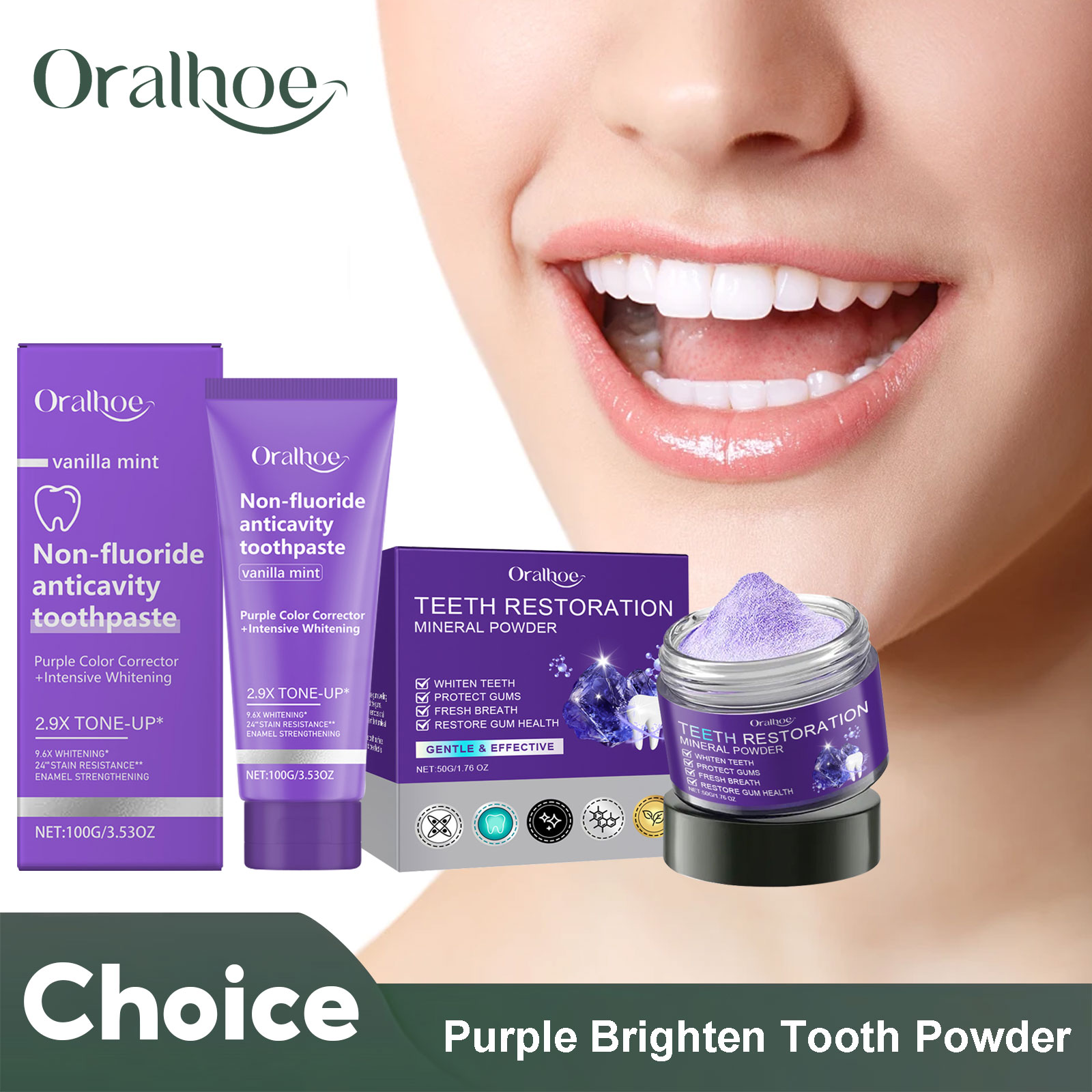 Teeth Restoration Mineral Powd - Teeth Whitening Natural incelemesi ve fiyatı
