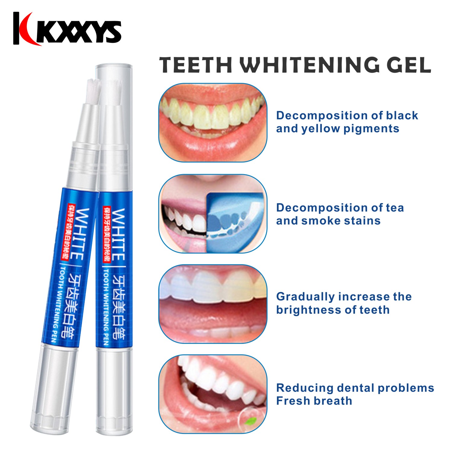 2 adet * 3ml popüler beyaz diş - Teeth Whitening Pens incelemesi ve fiyatı