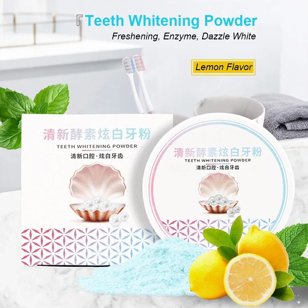 2 Tip Diş Beyazlatma Tozu Doğa - Teeth Whitening Enzymes incelemesi ve fiyatı