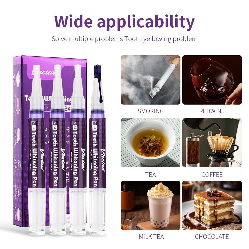 Vaclav V34 Mor diş beyazlatma  - Teeth Whitening Pens incelemesi ve fiyatı